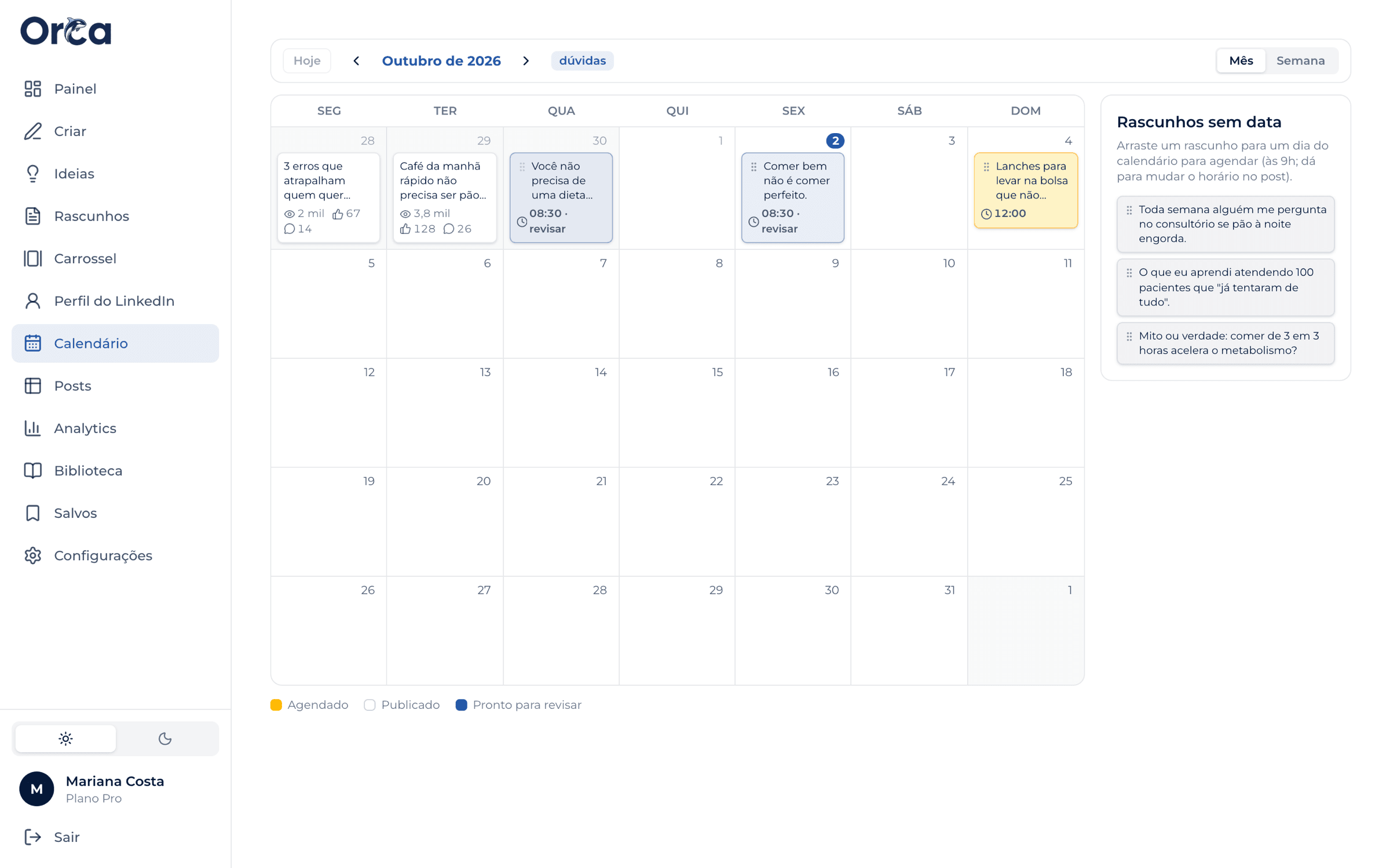 Calendário